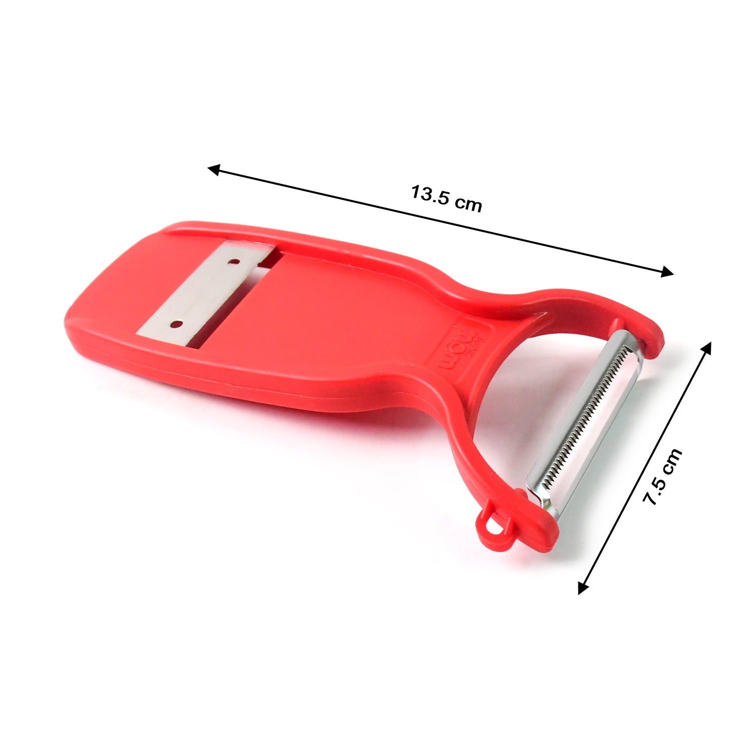 Supermom Swiss 2-in-1 Slicer & Peeler with Ultra Sharp Stainless Steel Blades Supermom Swiss 2-in-1 Slicer & Peeler with Ultra Sharp Stainless Steel Blades